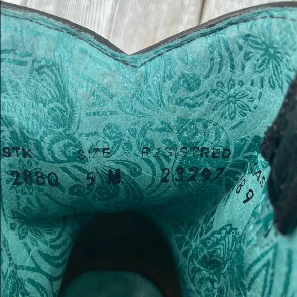 Corral Distressed Brown and Black Ankle Boots - Picture 14 of 15